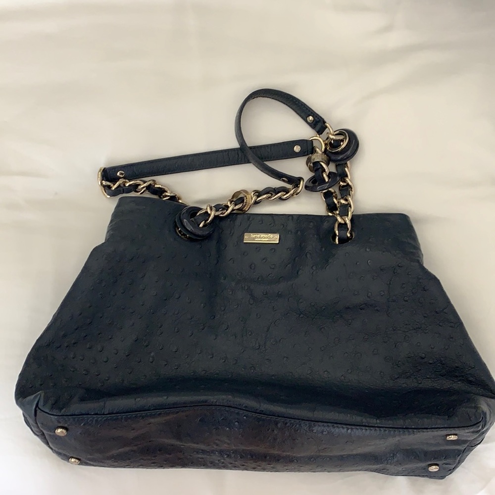 Kate Spade Navy tote leather